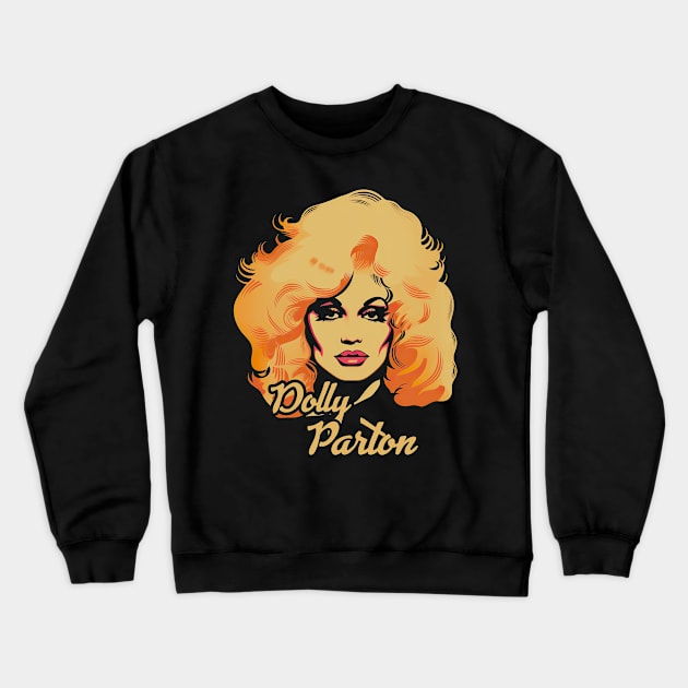 My Favorite People Dolly Country Music Crewneck Sweatshirt by RonaldEpperlyPrice
